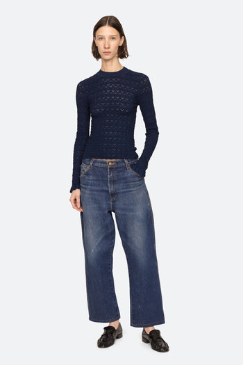 Ruby Knit Long Sleeve Top