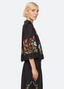 Ruwa Emb V-Neck	Top - Black