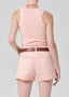 Isabel Rib Tank - Melon Creme