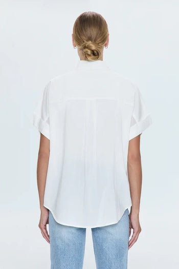 Donnie Button Up - Le Blanc