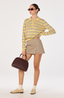 Dora Sweater - Yellow Stripe