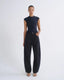 Luna Trouser Structured Twill - Obscura