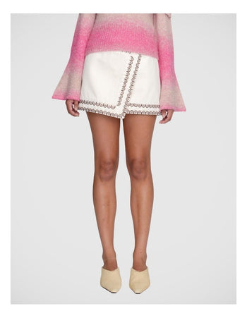 Azar Mini Skirt - Cream