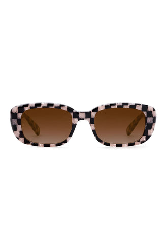 Milan Sunglasses - Harlequin + Harlequin and Petal