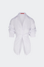 Loch Poplin Button Up - Macadamia