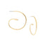 Snake Coil Hoop Earrings