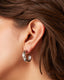 Staple Hoops Medium - Platinum