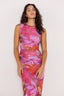 Sierra Mesh Midi Dress