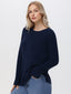 Emma Crewneck Shaker Sweater