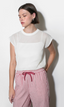 Natalia Sheer Bubble Sweater Top