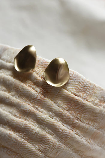 Large Irregular Studs - Brass