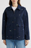 Folsom Jacket W/ Tossed Floral - Navy