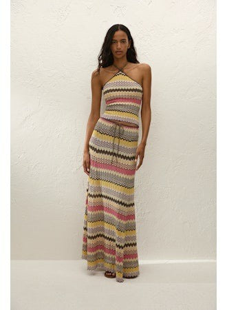 Ria Skirt - Perla Stripe
