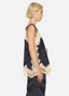 Shay Lace Tie Camisole - Navy