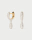 Pave Ray Hoops