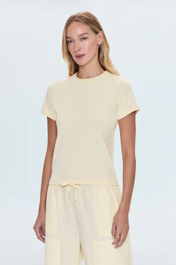 Alba Baby Tee - Lemonade