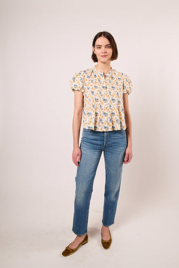 Millie Top - Narcissus Bloom