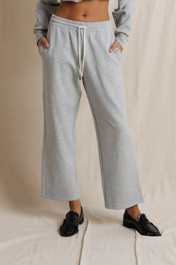Claud - Travel Pack Pant - Heather Grey