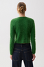 Yara Alpaca Blend	Shrunken Cardigan - Vivid Moss