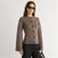 Eames Cardigan - Heather Brown