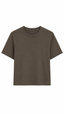 Atlas Crewneck Heavy Cotton Tee - Dark Olive