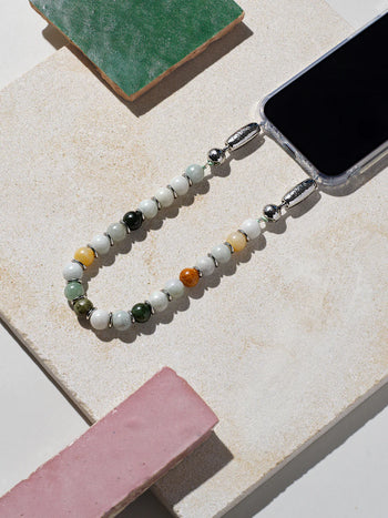 12mm Gemstone Wristlet - Jade