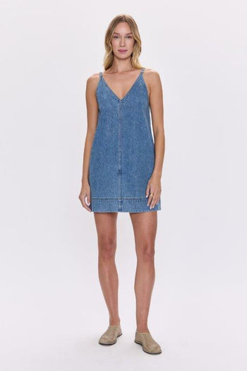 Tavi Denim Dress - Palms
