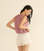 Traveler Top - Mulberry Gingham