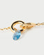 Blue Lily Necklace