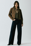 Suede Jacket - Black Coffee