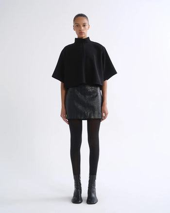 Verica Mini Skirt - Croc