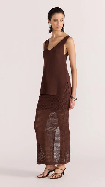 Portico V-Neck Knit Tunic
