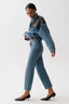 Issa	Mid Rise Ankle Straight - Metropolis