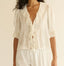 Henri Top - White Eyelet