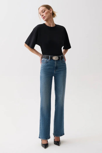 Evie	High Rise Slim Boot - Soho