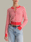 Harlow Striped Button Down Cardigan