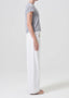 Adine Shrunken Tee - Grey Heather