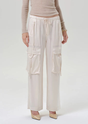 Andira Pull On Pant - Cream