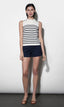 Camden High Waist Short - Navy