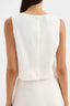 Marli Linen Top - White