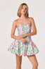Ella Dress - Pink Green Floral
