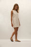 Iria Mini Dress - Lola Pola Dot Cream/Black