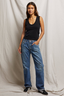 Khara - Rib Scoop Tank - White