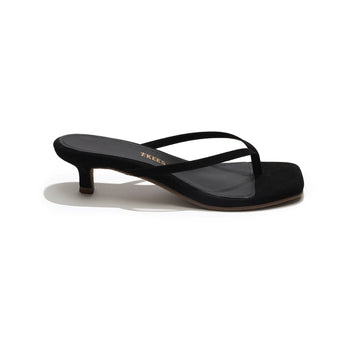 Square Toe Julia Suede - Sable