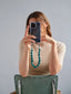 Linked Gemstone Wristlet - Turquoise