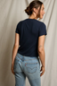 Fitz - Viscose Rib Crewneck tee