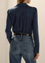 The Bailey Blouse - Navy