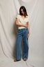 Alanis V Neck Tee - Sugar