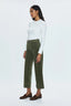 Penny - High Rise Crop Wide Leg - Martini