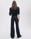 Josie L/R Relaxed Flare - Dark Rinse